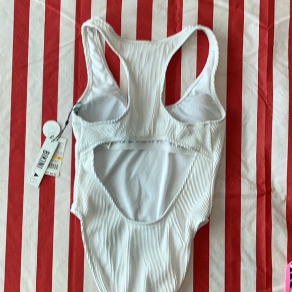 The Bikini Lab White Swimsuit, Size Medium, NWT - Picture 4 of 10